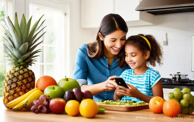 농업환경기술자 자격증과 IT 기술 활용 - **Prompt:** A modern, clean agricultural research facility in an Arab country, bustling with innovat...