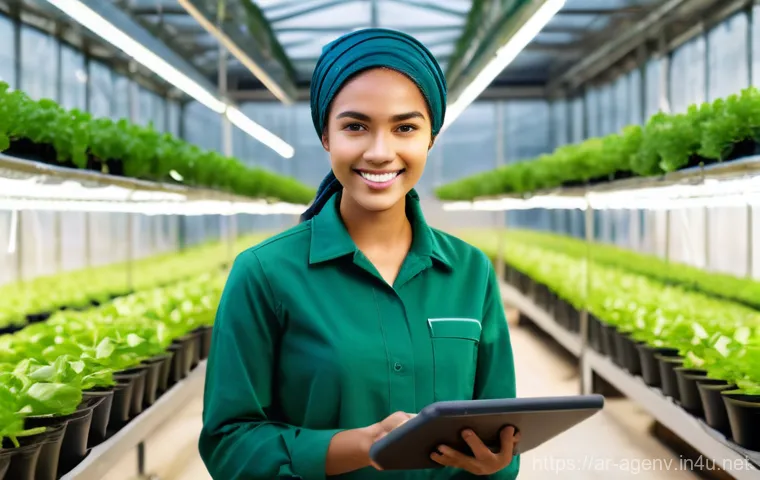 농업환경기술자 자격증과 기업 연계 사례 - **Prompt 1: The Visionary Agro-Environmental Engineer**
A highly detailed, realistic photograph ...